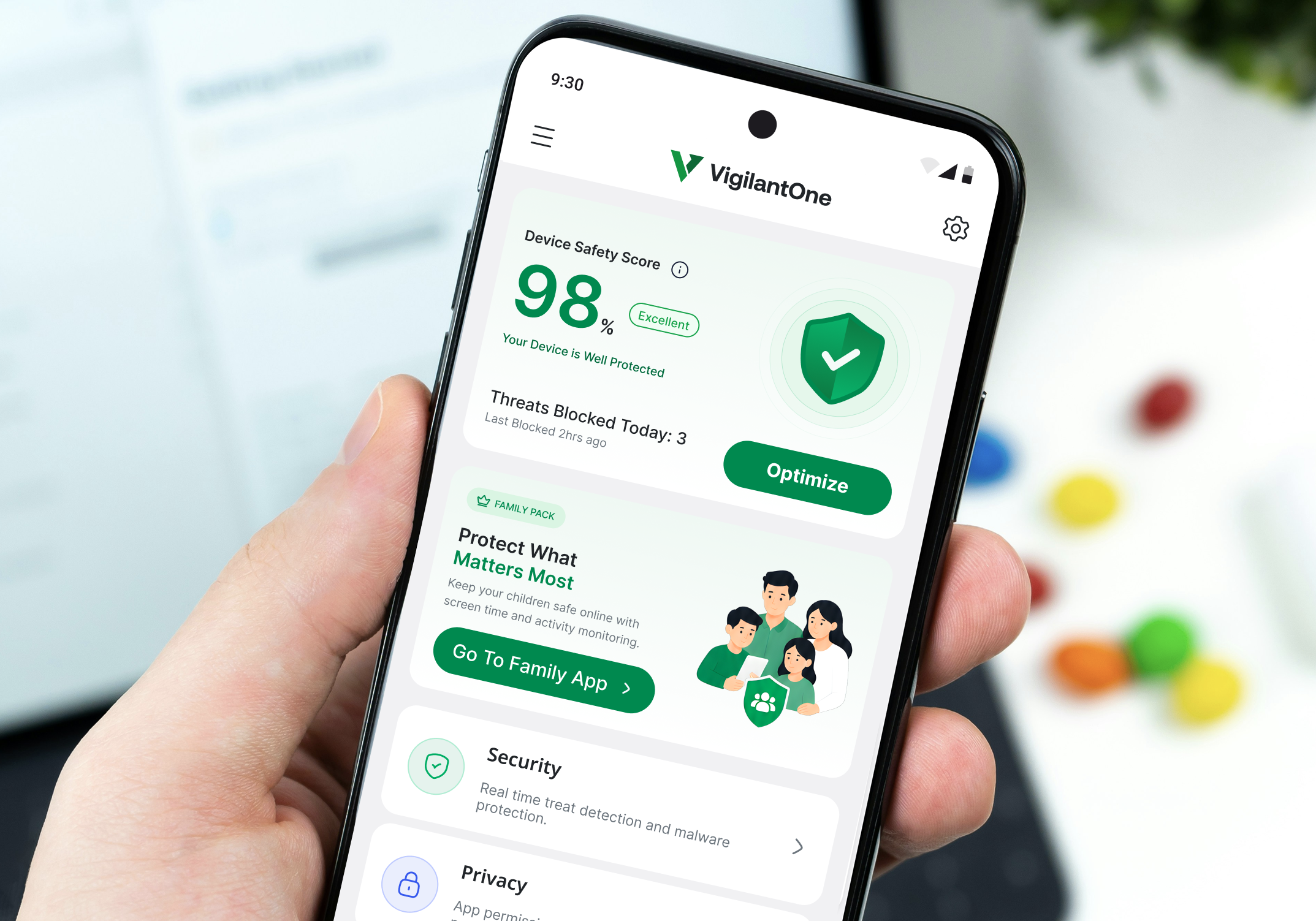 VigilantOne mobile security